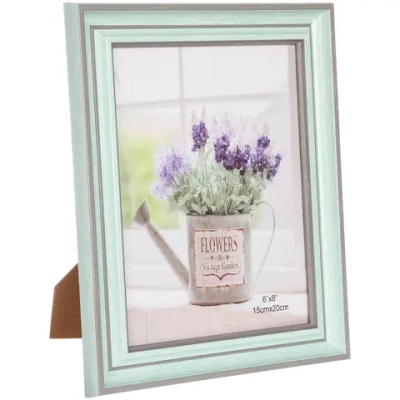 Фоторамка 15*20см «Женева» зелёная дымка, пластик