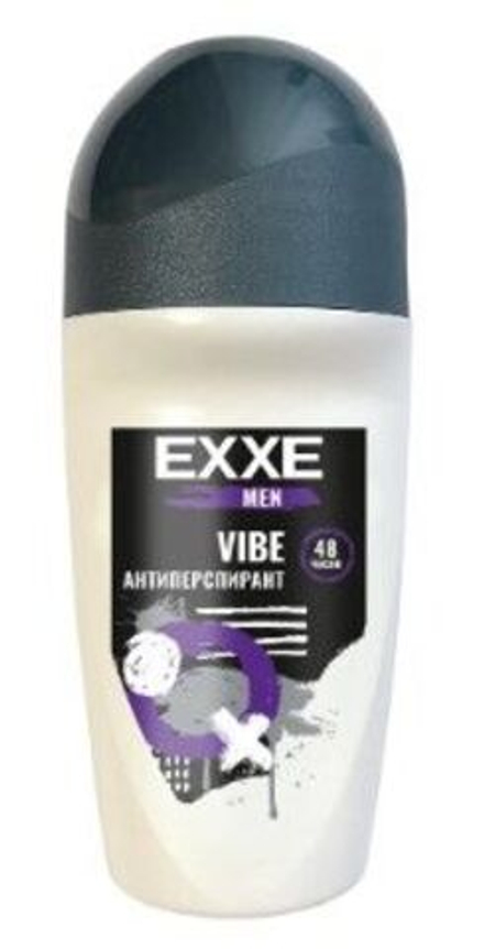 EXXE MEN мужской дезодорант антиперспирант VIBE, 50 мл (ролик)