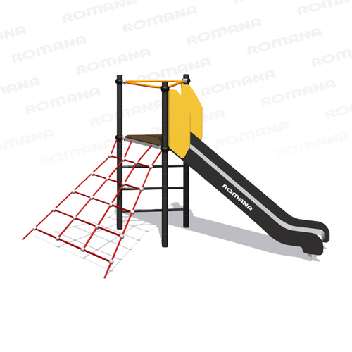 Детский спортивный комплекс с горкой Серия треугольник Romana 401.28.00