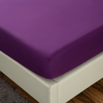 Комплект постельного белья Однотонный Сатин на резинке CSR027