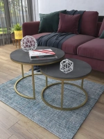 Комплект журнальных столов Акцент - ЗЗЧ - МДФ в ПВХ