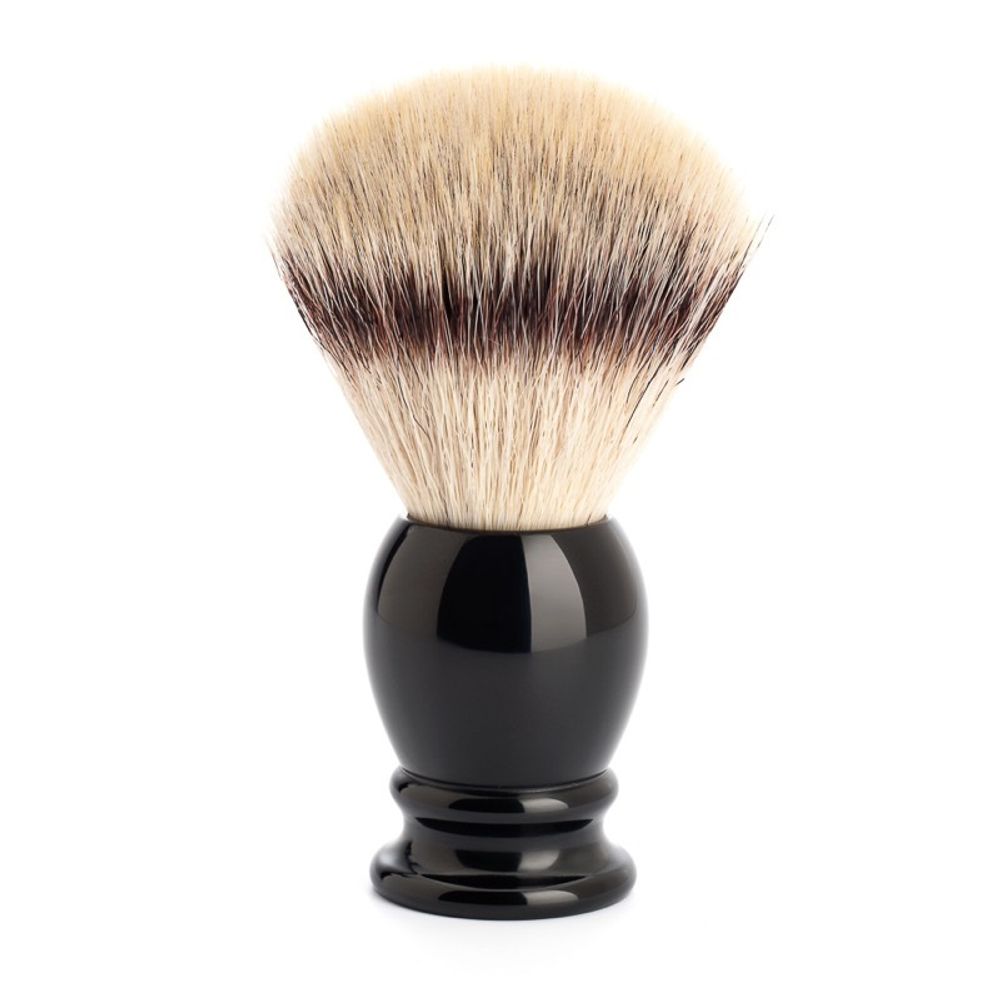 Помазок MUEHLE CLASSIC, фибра высшей категории Silvertip, черная смола, размер XL (35 K 256)