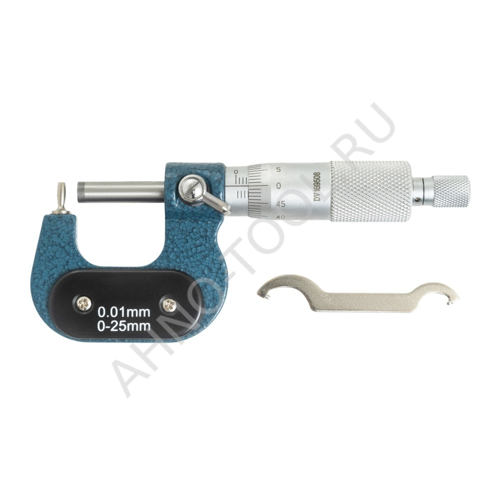 Микрометр МТ 25 тип A ГОСРЕЕСТР 89035-23 ГОСТ 6507-90 ТОЧИНТЕХ (с поверкой)