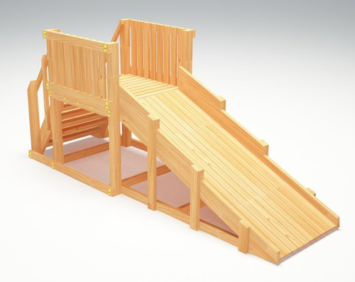 Детская горка TORUDA Север wood-1 (скат 2.3 м)