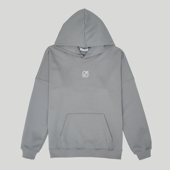 Hoodie LOGO Ultimate Gray