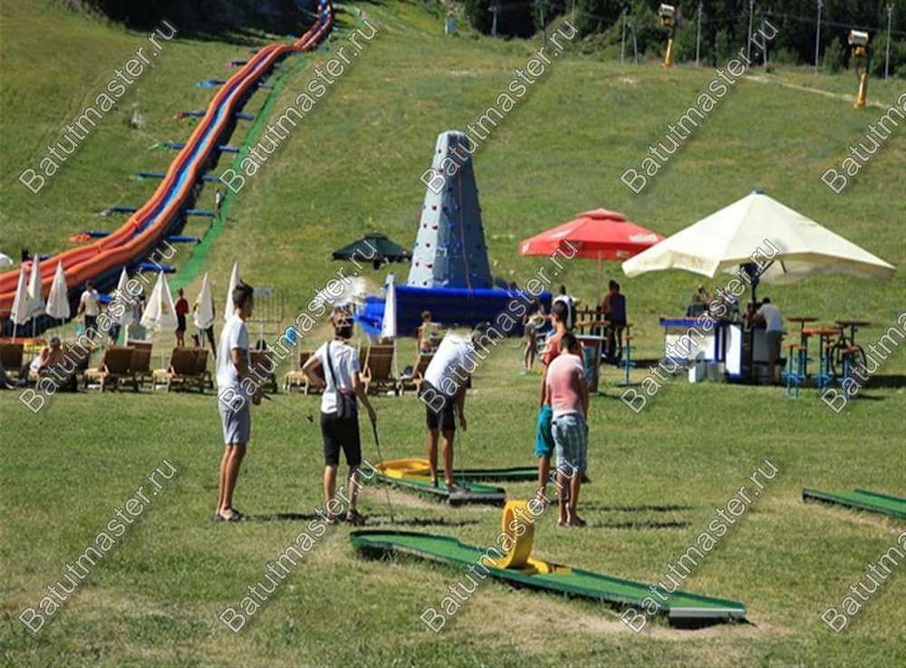 Водная горка с надувным дном, на подкачке ТУРБО "Резвость" с бассейном, 50*4*1 м.