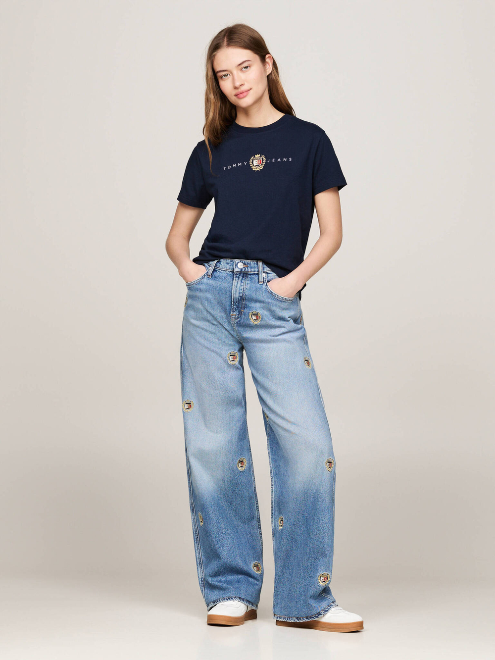 Футболка Tommy Jeans - темно-синий(DW0DW18795)