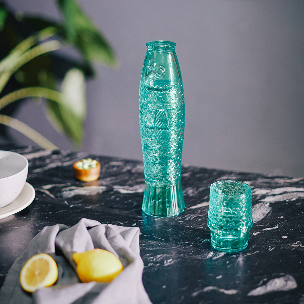 Набор стаканов 4шт Doiy Koifish мятный