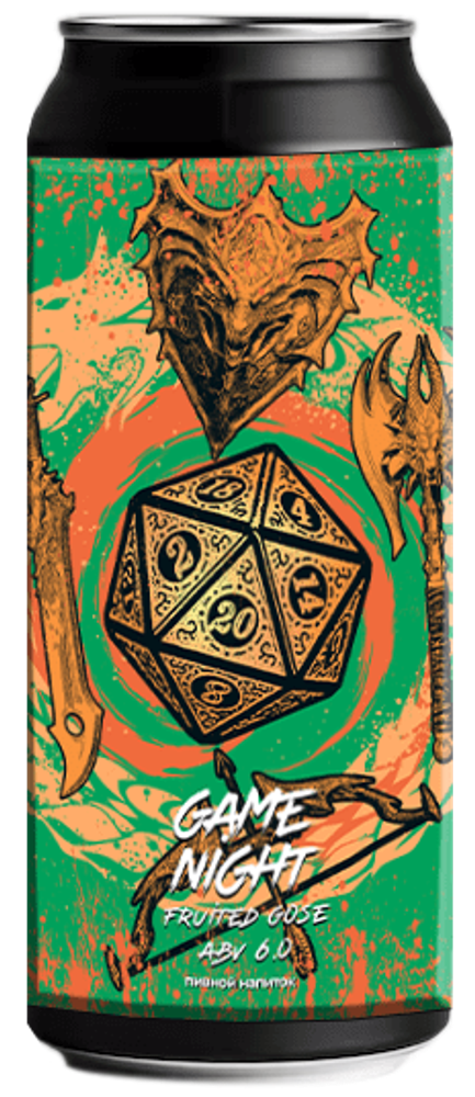 Пиво Селфмэйд Гейм Найт / Selfmade Game Night 0.45 - банка