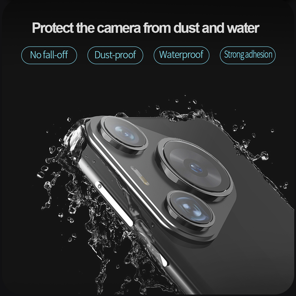 Защитное закаленное стекло от Nillkin на камеру смартфона Huawei Pura 70 Pro и Pura 70 Pro+, серия CLRFilm Camera Tempered Glass