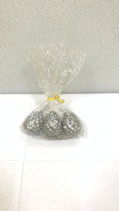 Свеча "Шишка" 3 шт.