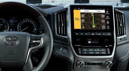 Мультимедиа блок с навигацией для Toyota Land Cruiser 200 2015-2021 с JBL и 360 - Carsys TLC-2015/2019-T6 на Android 10, SIM-слот, 8ГБ-128ГБ