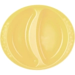 Тарелка двухсекционная Lalababy Follow Me солнечный зайчик