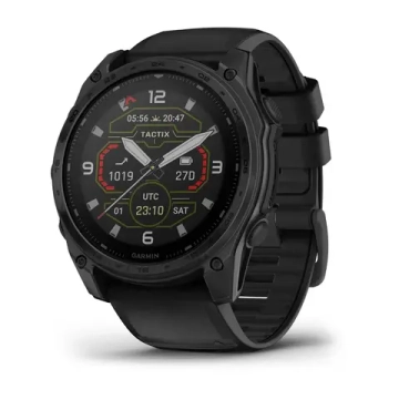 Смарт часы Garmin Tactix 8 51 мм, SOLAR с черным ремешком