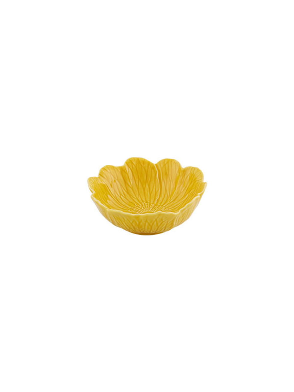 Чаша Bordallo Pinheiro Flora желтая (17 см)