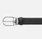 Двусторонний ремень Montblanc из кожи черного цвета 35мм
