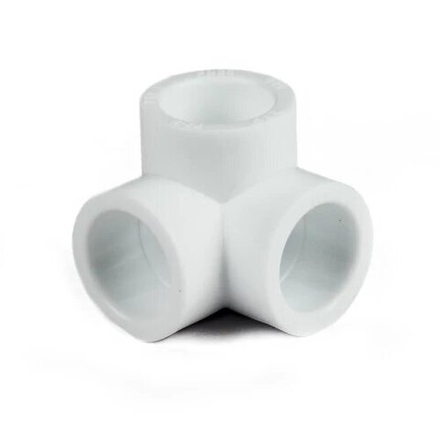 Тройник двухплоскостной PPR 20,  белый, RTP (28079)