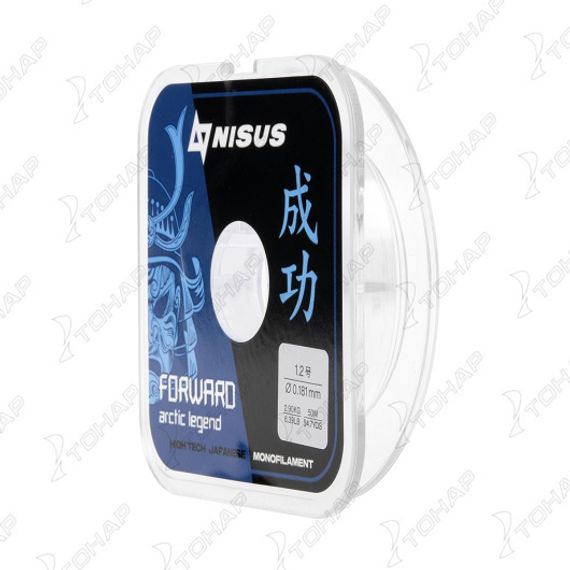 Леска FORWARD ARCTIC LEGEND 0,181mm/50m Nylon Transparent (N-FAG-0.181-50) Nisus