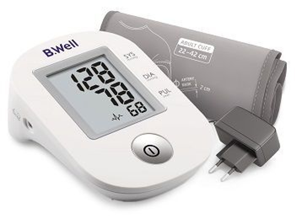 Тонометр автоматический с адаптером  B.Well  PRO-33 с манжетой M-L