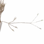 Гирлянда для дома на батарейках «Разряд молнии» 120 ламп LED, d - 20 см, 2 реж.,IP-20, (3хАА), Белый