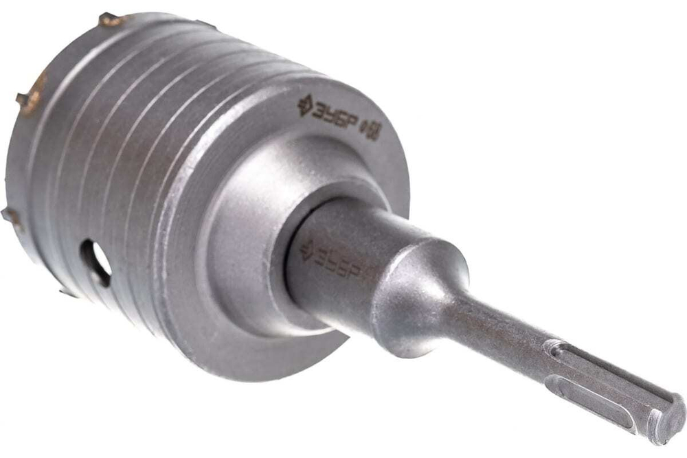 Коронка с державкой по бетону ЗУБР 68 мм, SDS-Plus 29211-68