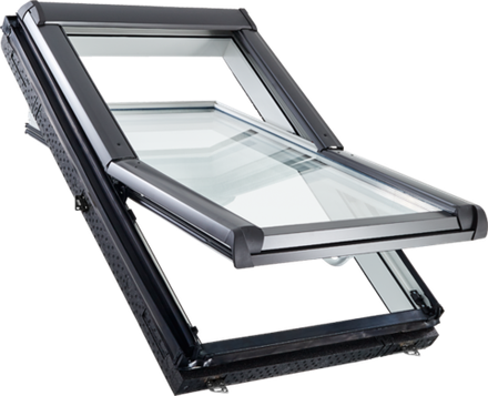 Пластиковое мансардное окно ROTO R49_54х118 K200