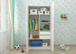 Детский шкаф для одежды «Винни»