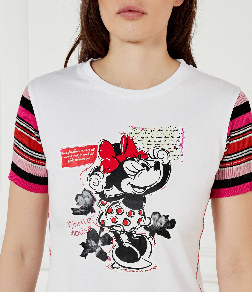 Футболка MINNIE Desigual - белый(25SWTK39)