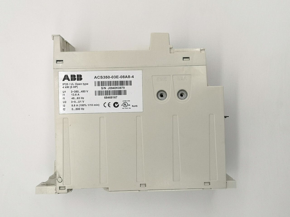 Частотный преобразователь ABB ACS 350-03E-08A8-4 4 KW - 2шт