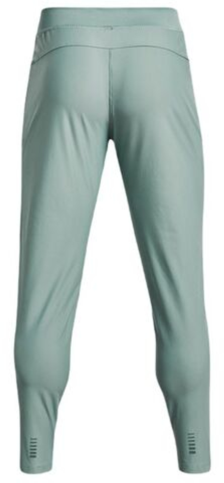 Теннисные брюки Under Armour Men's Qualifier Run 2.0 - fresco green/reflective