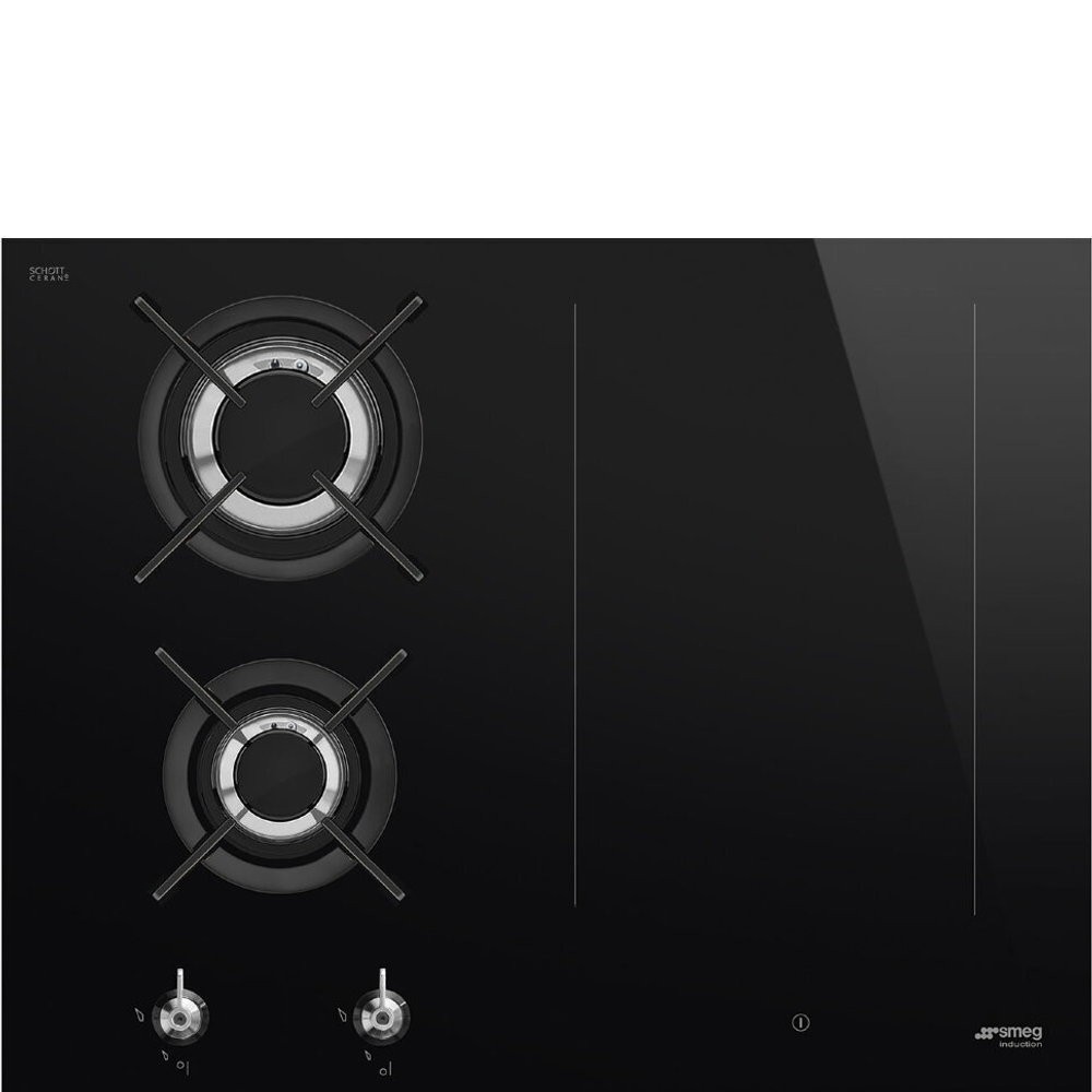 Комбинированная варочная панель газ + индукция Smeg PM3643D