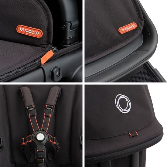 Коляска 2 в 1 Bugaboo Fox Cub Midnight black