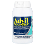 Advil, Liqui-Gels®, ибупрофен, 200 мг, 160 капсул с жидкостью