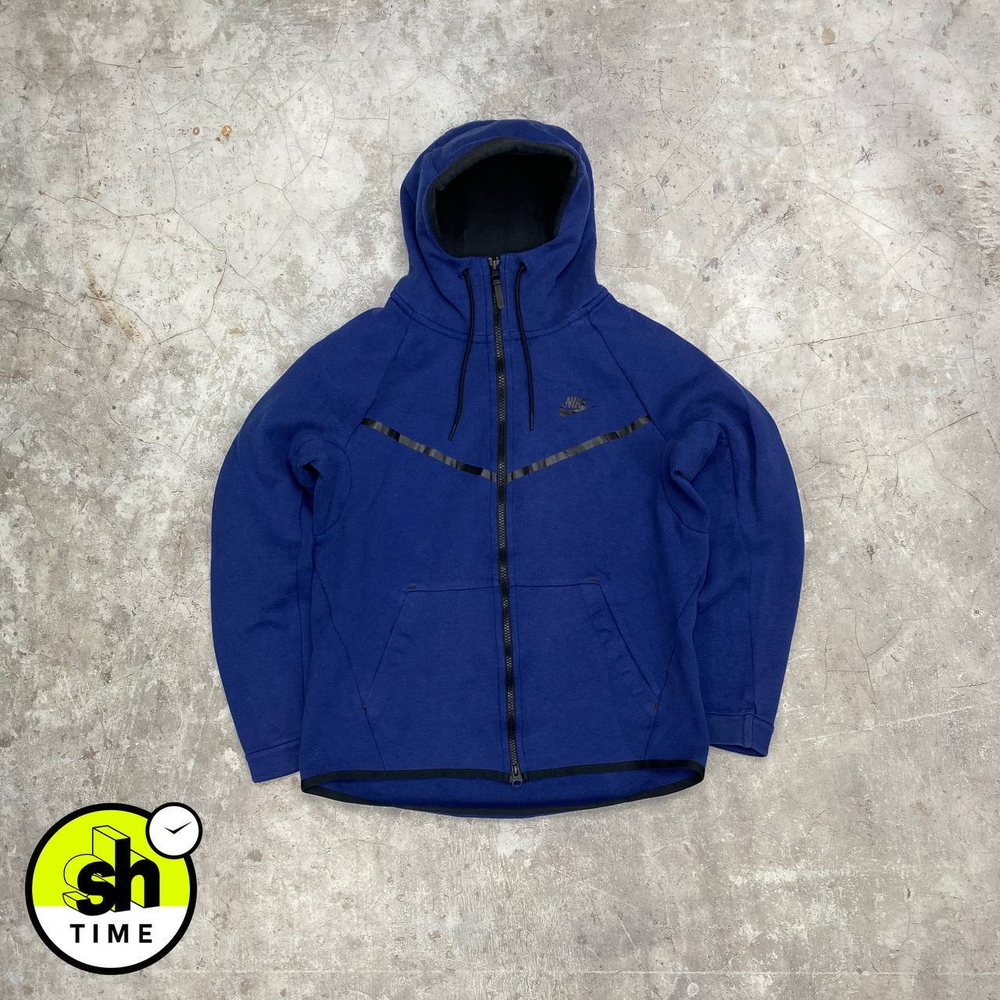 Кофта Nike TechFleece Blue Hoodie