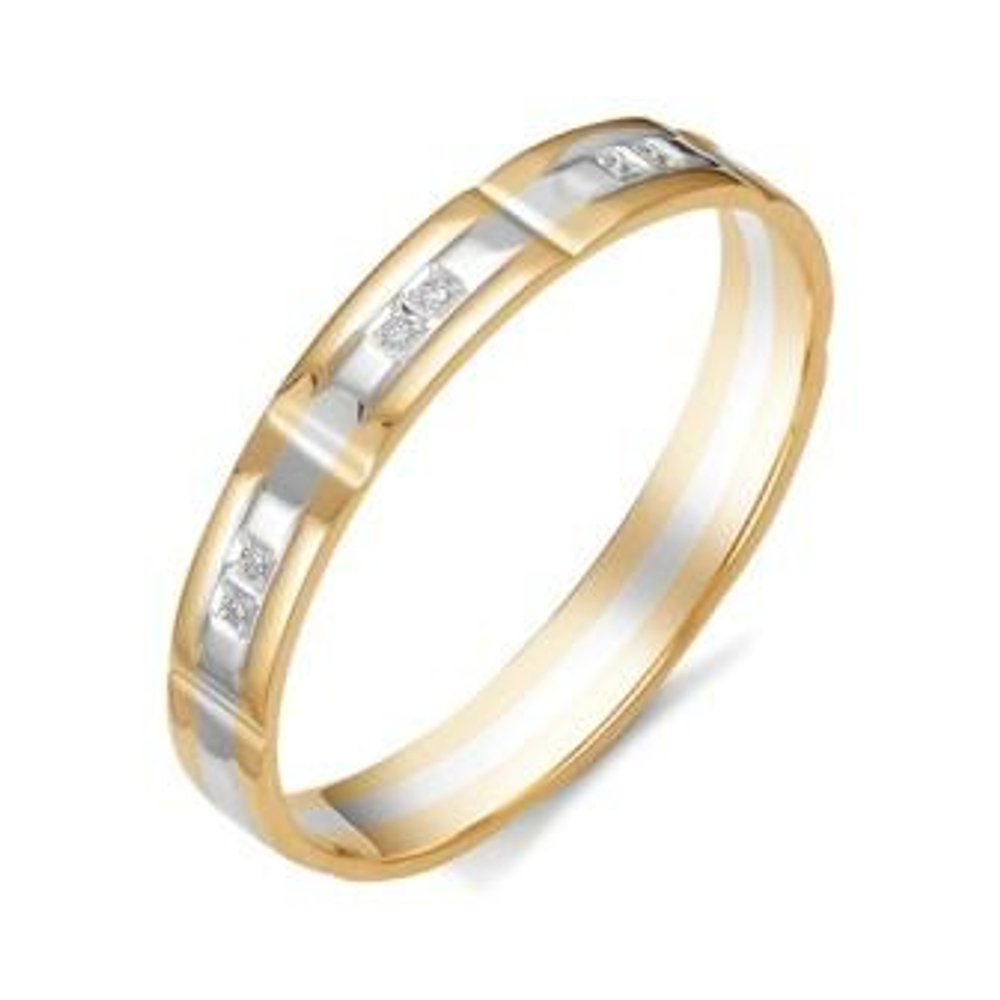 Кольцо из золота с бриллиантами