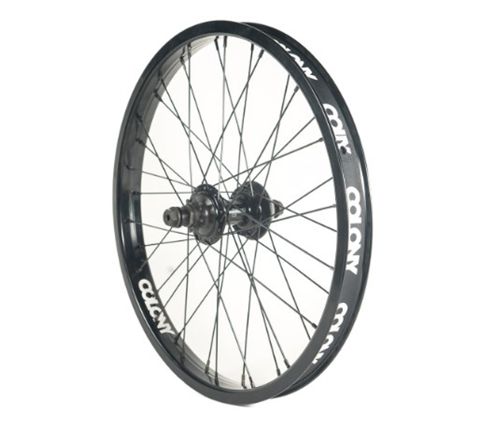 Колесо 20" BMX заднее, Female Cassette 9T LHD 36 спиц, обод сварной Contour, втулка Wasp один хабгард I90-951AL черн. COLONY