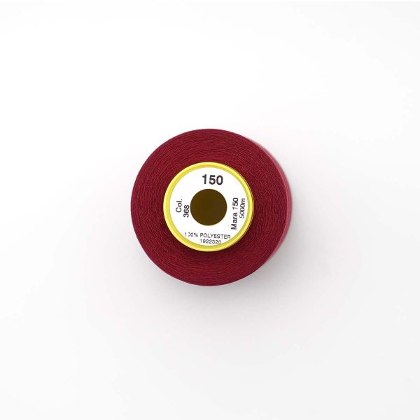 Нитка Gutermann Mara 150 (5000 метров), 1 боб., особо тонкая | 368 бордо