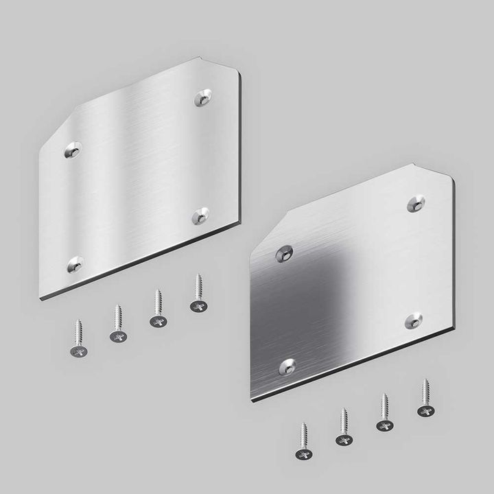 Заглушка торцевая к профилю Maytoni Technical 2 шт. TRA010MPEC-21S