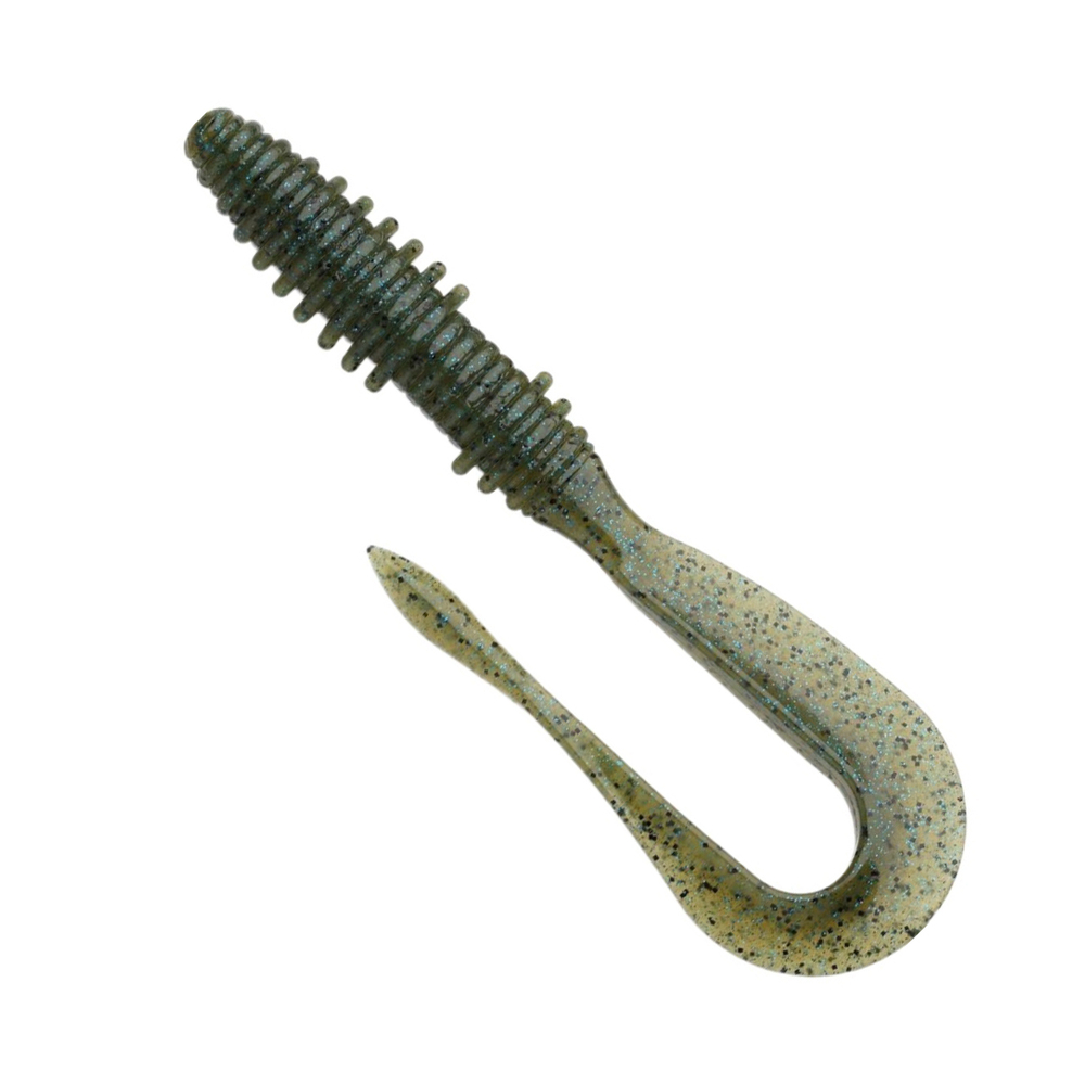 Приманка силиконовая Keitech Mad Wag 4.5", 2,9г, цвет #208 Watermelon PP. Red