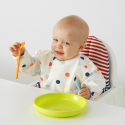 IKEA KLADDIG  (ИКЕА КЛАДДИГ)  -  Нагрудник, разноцветный