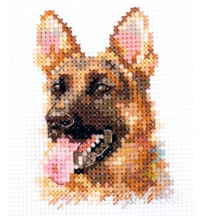 Набор для вышивания "Алиса" 0-209 "Животные в портретах. Овчарка"