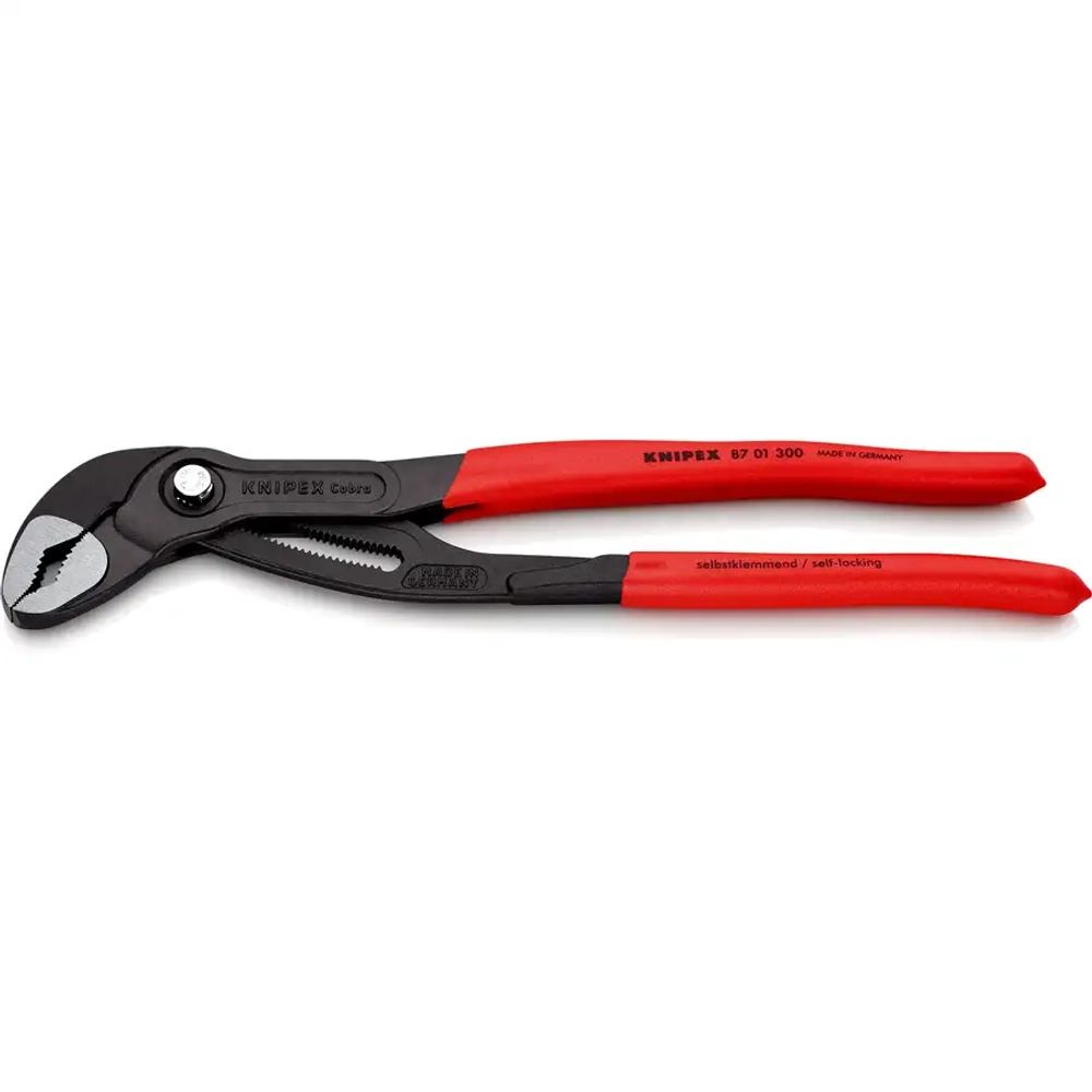 Клещи трубные Cobra® черненая 300 мм Knipex 87 01 300