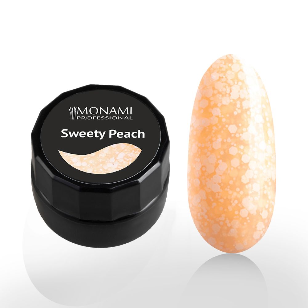 Monami Гель-лак Sweety Peach, 5 г