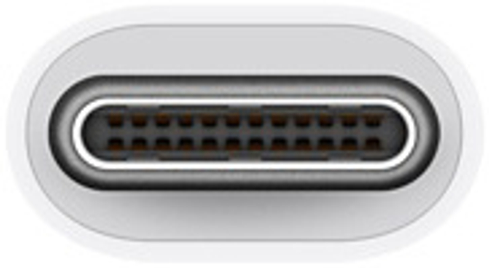 Переходник Apple USB-C/USB-A white