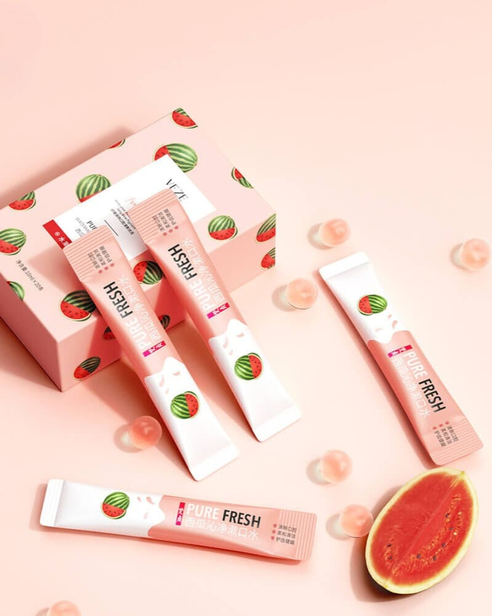 Ополаскиватель для полости рта с арбузом, 10мл