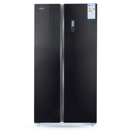 Холодильник Ginzzu NFK-580 Black glass