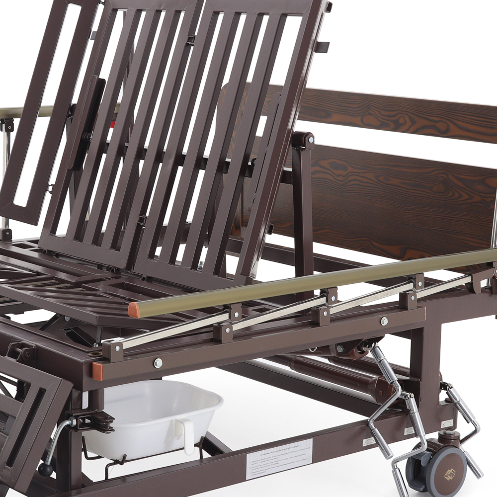 Кровать механическая Med-Mos E-45А (ЛДСП венге) ширина ложемента 120 см