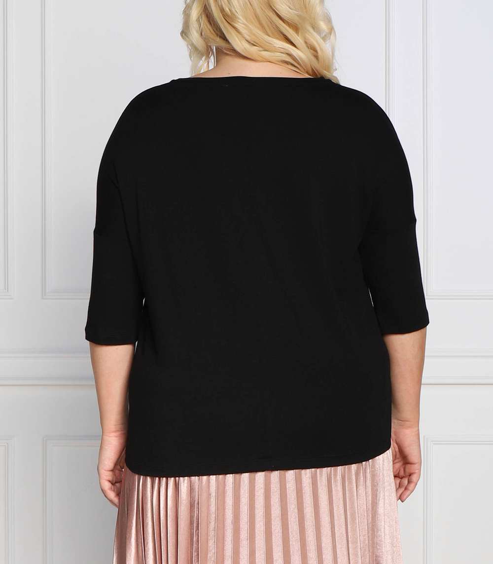 блузка vilma plus size Persona by Marina Rinaldi - черный(1973102)