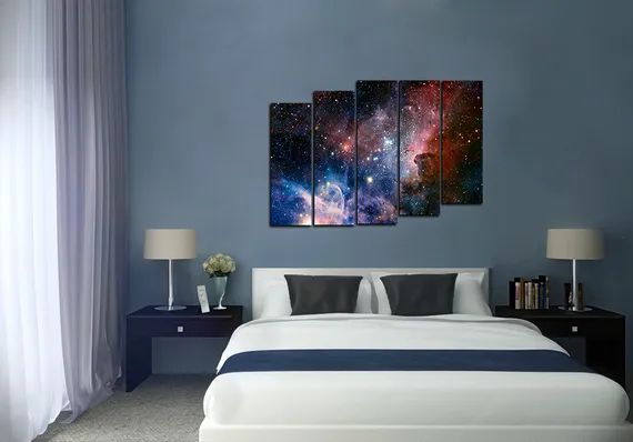 Модульная картина "Туманность звезд"