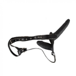 Страпон с для двойного проникновения Double Strap On (Цвет: черный)